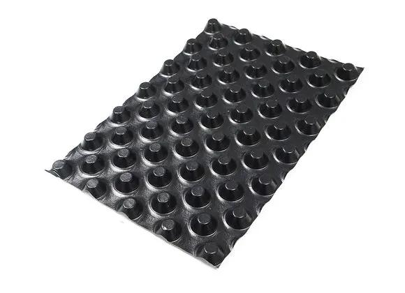 Nappe drainante en soubassement