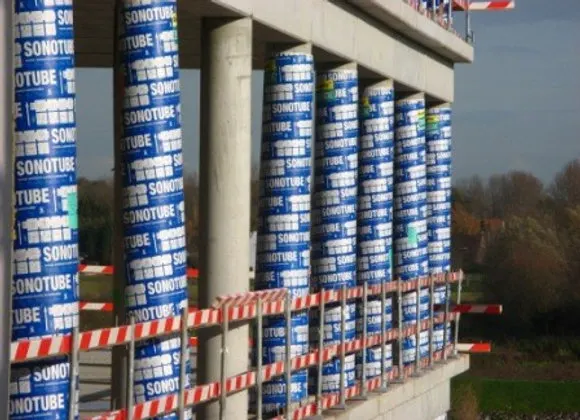 Coffrage carton pour poteaux